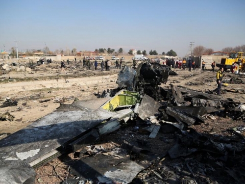 SAD vjeruje da je ukrajinski zrakoplov slučajno srušio Iran, Iran sve negira
