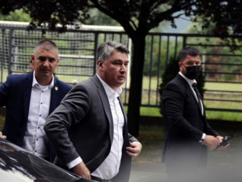 Predsjednik RH Zoran Milanović stigao u Vitez