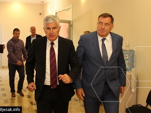 Dodik i Čović u Mostaru: Dogovorene zajedničke strategije