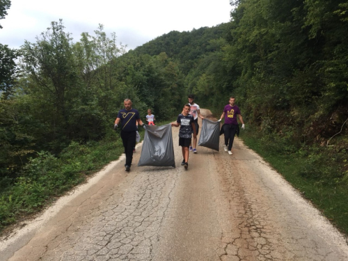 Akcija čišćenja polumaratonske staze