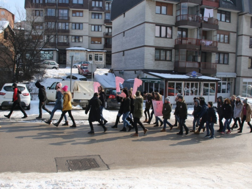 FOTO: ''Šetnja s porukom'' kroz Prozor