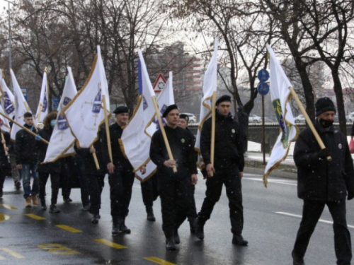 Prosvjedovali zbog presude generalu ARBiH: ''Mahmuljin ne može biti kriv''