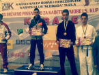 Ivan Križanac i Toni Rajić prvaci BiH u konkurenciji juniora i kadeta