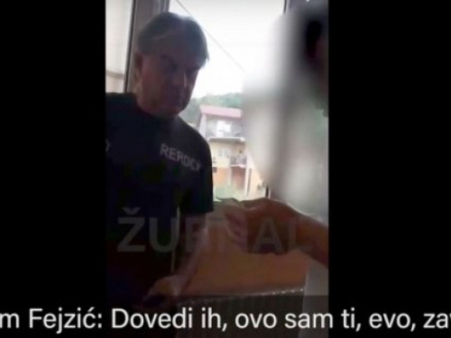 ''Hrvat'' Edim Fejzić smimljen kako kupuje glasove