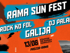 NAJAVA: 2. Rama Sun Fest - Najveći glazbeni događaj u Rami ovog ljeta