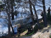Uhićena osoba osumnjičena za izazivanje požara u Makarskoj