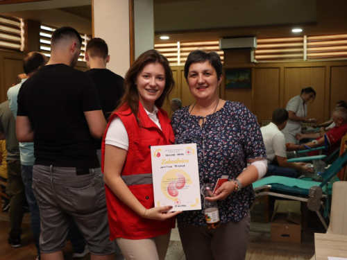FOTO: Uspješna akcija darivanja krvi u Prozoru