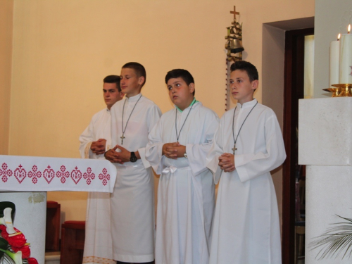 FOTO: Vanjska proslava patrona u župi Prozor