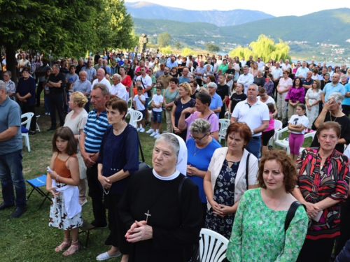 FOTO: Misa Uočnica na Šćitu - Velika Gospa 2023.