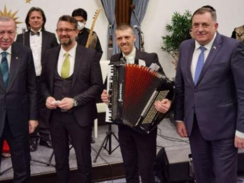 Svečana večera: Dodik i Erdogan zakitili harmoniku