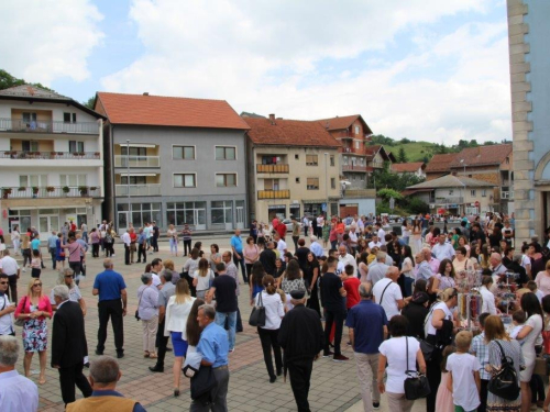 FOTO: Vanjska proslava patrona župe Prozor