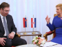 Kolindina čestitka Vučiću: Nadam se unapređenju hrvatsko-srbijanskih odnosa