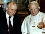 Papa Franjo pohvalio Gorbačova