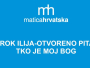 Poziv na predavanje: 'Prorok Ilija-otvoreno pitanje: Tko je moj Bog'