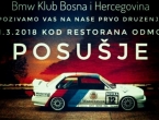 Poziv na prvo BMW druženje kluba Bosna i Hercegovina
