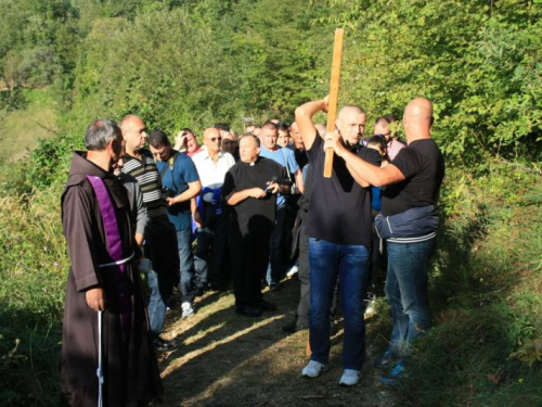 Dario Kordić na proslavi Dana 3. bojne brigade Rama na Uzdolu