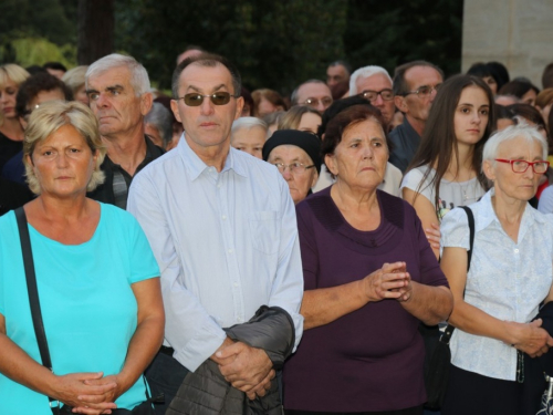 FOTO: Misa Uočnica povodom proslave Male Gospe na Šćitu