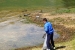 FOTO: Učenici u akciji čišćenja obale Ramskog jezera
