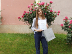 Klara Markešić učenica generacije u OŠ fra Jeronima Vladića Ripci