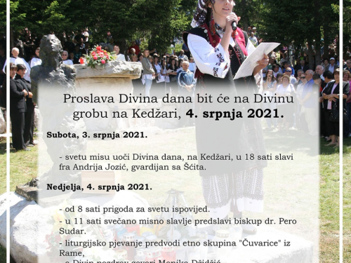 NAJAVA: Divin dan - Kedžara 2021.