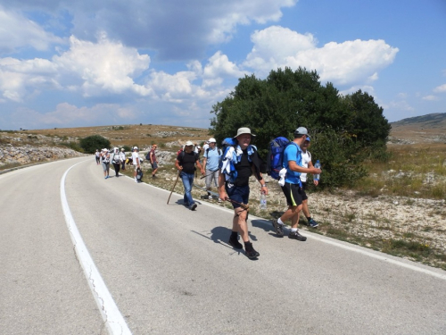 Fotoreportaža s ramskog hodočašća Gospi u Sinj