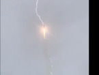 Snimili kako munja udara u svemirsku raketu prilikom polijetanja