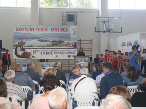 FOTO: Otvoren 13. sajam "Dani šljive Prozor-Rama 2018."