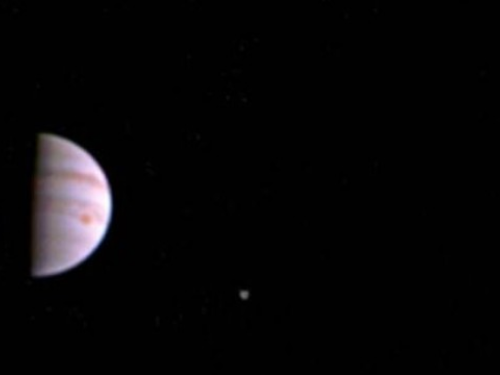 Prva fotografija u povijesti iz Jupiterove orbite