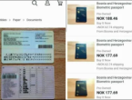 Na eBayu se prodaju osobni dokumenti građana iz BiH