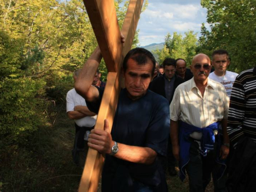 Dario Kordić na proslavi Dana 3. bojne brigade Rama na Uzdolu