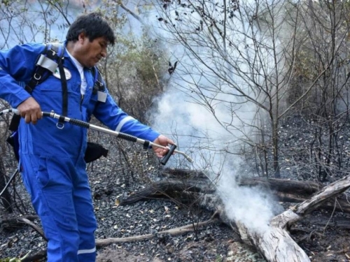 Bolivijski predsjednik izgubio se gaseći požar u džungli