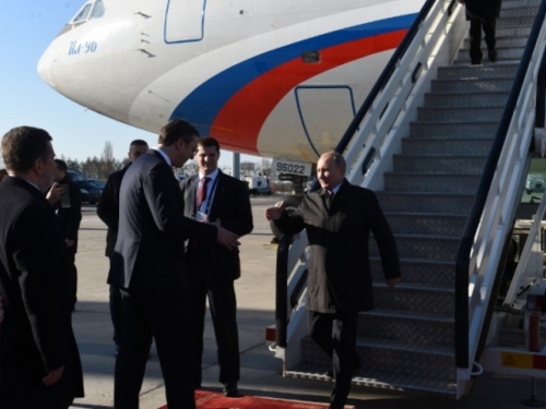 Putin doputovao u Beograd