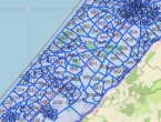 Izrael objavio novu kartu Gaze