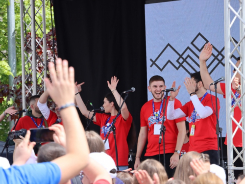 Mladi iz Rame na susretu Hrvatske katoličke mladeži u Gospiću