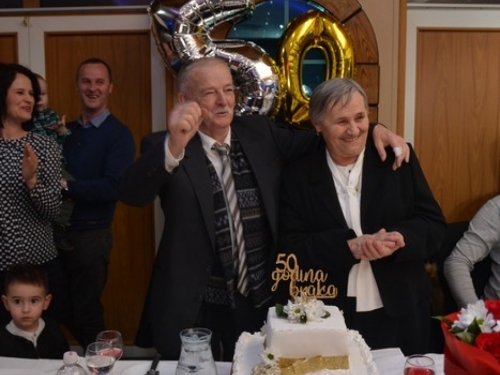 Zlatni pir: Jure i Anica Galić proslavili 50 godina braka