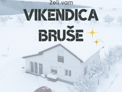 Sretan Božić želi vam Vikendica 'Bruše'