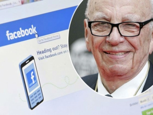 Murdoch zatražio od Facebooka da plaća "pouzdanim" medijskim kućama