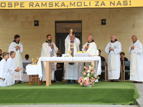 FOTO: Misa Uočnica na Šćitu - Mala Gospa 2020.