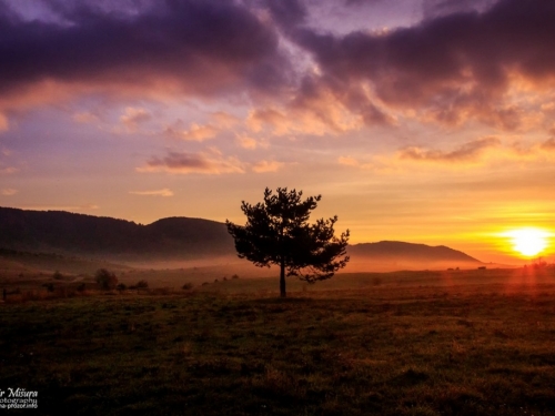 FOTO/VIDEO: Draševo - spoj ljepote neba i zemlje