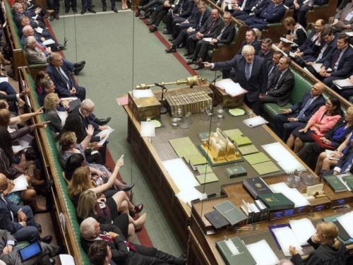 Britanski parlament odbio Johnsonov prijedlog za prijevremene izbore