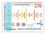Prigodna poštanska marka HP Mostar uz Svjetski dan radioamatera