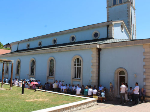 FOTO: Vanjska proslava patrona župe Prozor