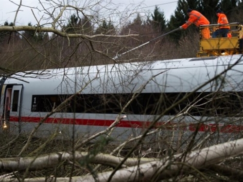 Zimska oluja Friederike izazvala štete od 500 milijuna eura u Njemačkoj