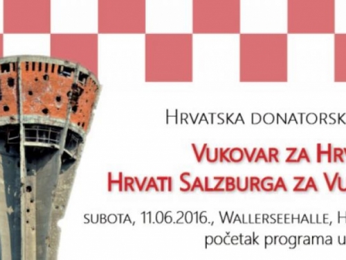 Hrvati Salzburga za Vukovar: Dođite i vi na donatorsku večer za obnovu vodotornja