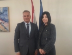 Predsjednica Buhač u Zagrebu s državnim tajnikom Središnjega državnog ureda za Hrvate izvan RH