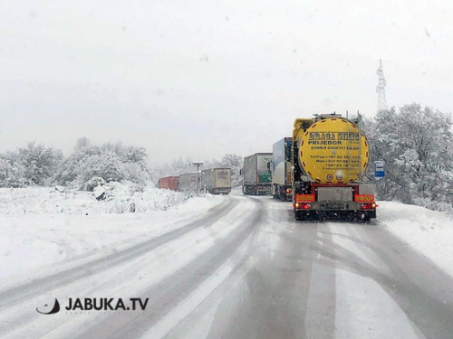 Zastoj na cesti Tomislavgrad – Posušje