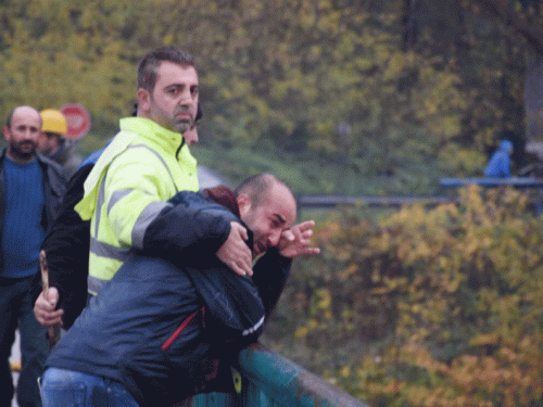 Obustavljena potraga za radnicima koji su upali u Bosnu, nastavak sutra