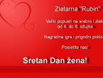 PROMO: Zlatarna "Rubin" - akcija i nagradna igra povodom "Dana žena"
