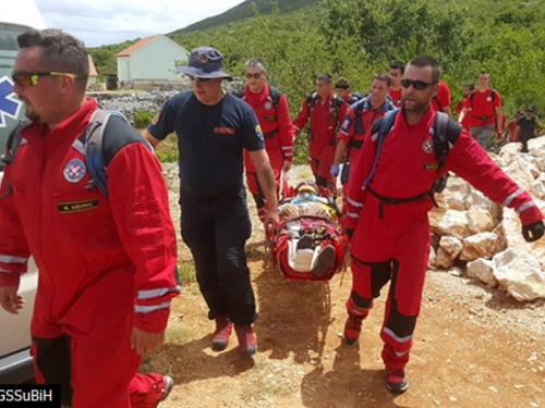 GSS brzom akcijom spasio unesrećenog starca kod Ljubuškog