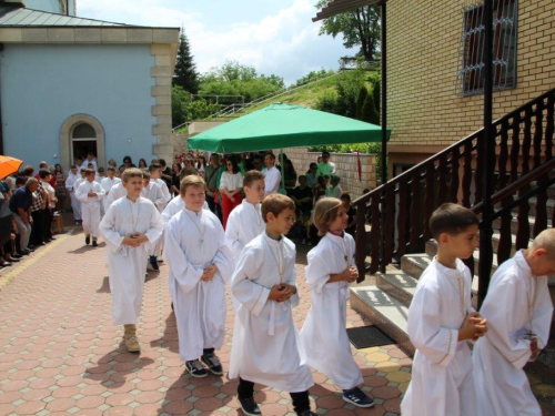 FOTO: Vanjska proslava patrona župe Prozor